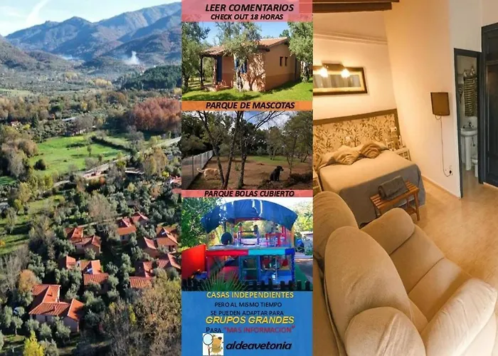Aldea Vetonia Alojamientos con Encanto Parque de Mascotas Varias zonas infantiles y deportivas Calefaccion central